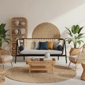 Cane Sofa | Eco Friendly & Durable - Image 3